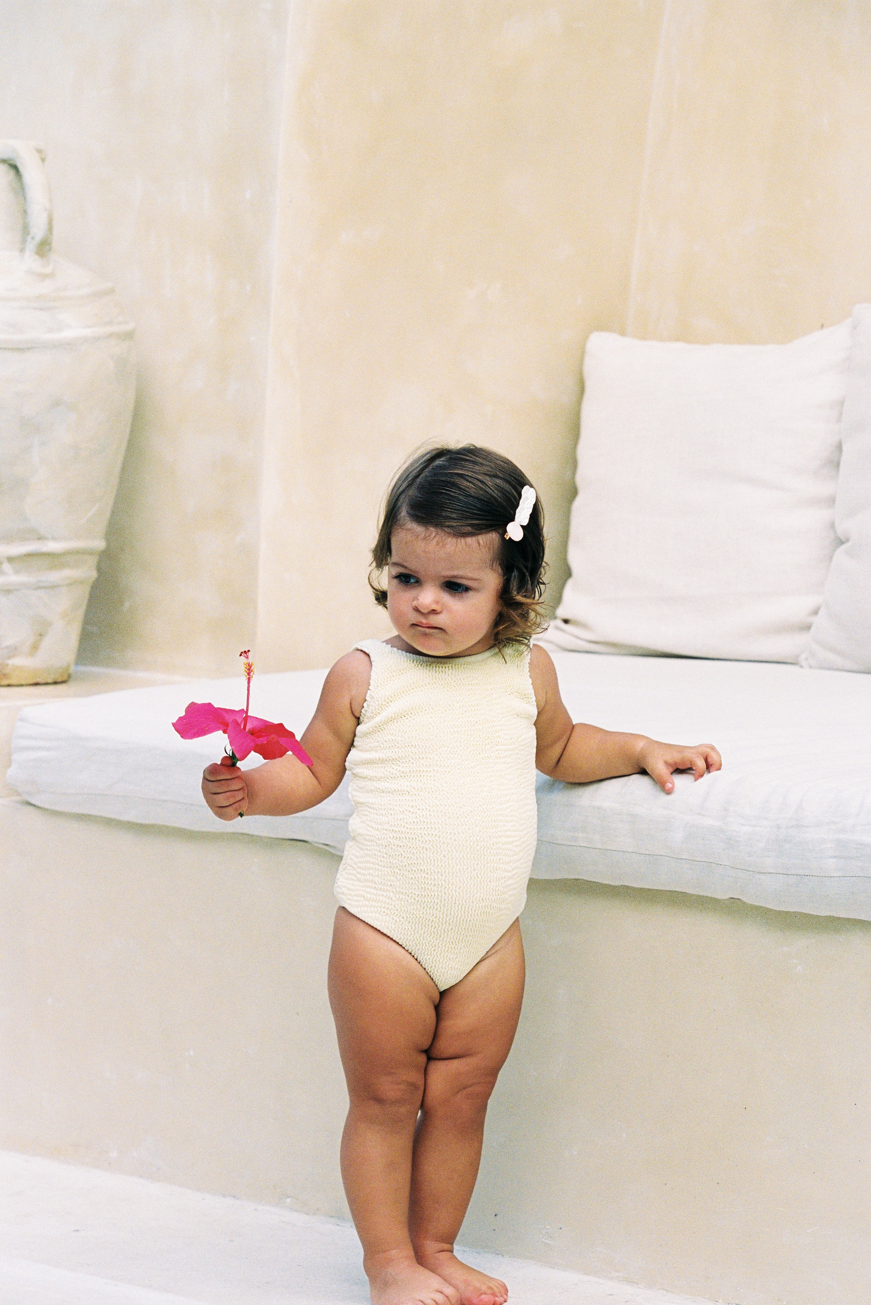 CLASSIC ONE PIECE - YELLOW - <b>SPF 50+</B>