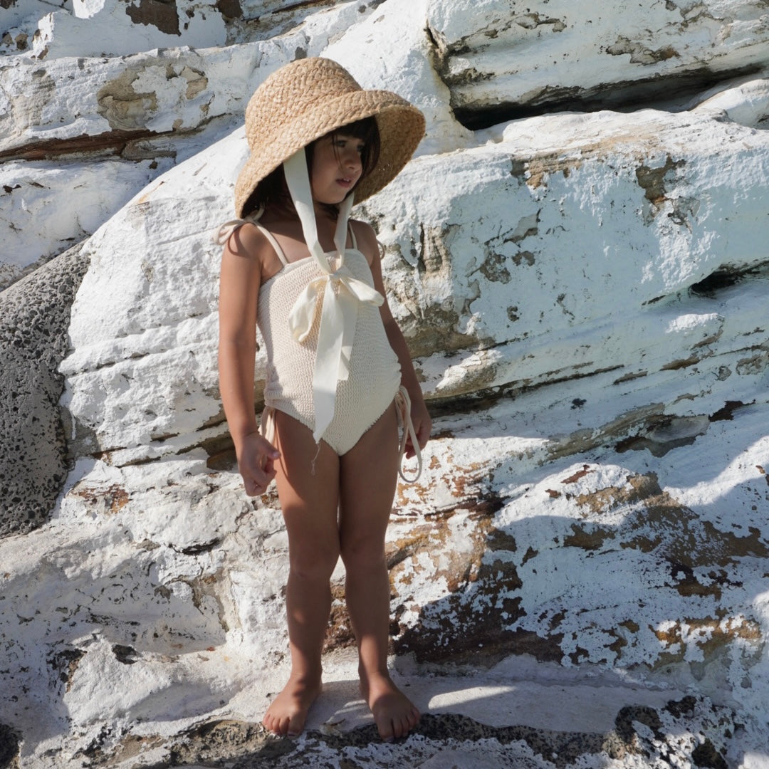 BONDI ONE PIECE - CREAM -<B> SPF 50+ - RUNS SMALL</B>