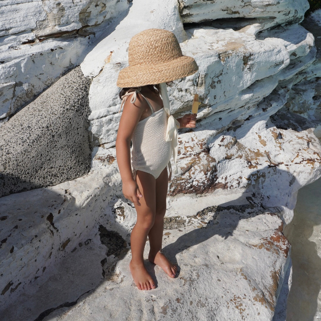 BONDI ONE PIECE - CREAM -<B> SPF 50+ - RUNS SMALL</B>