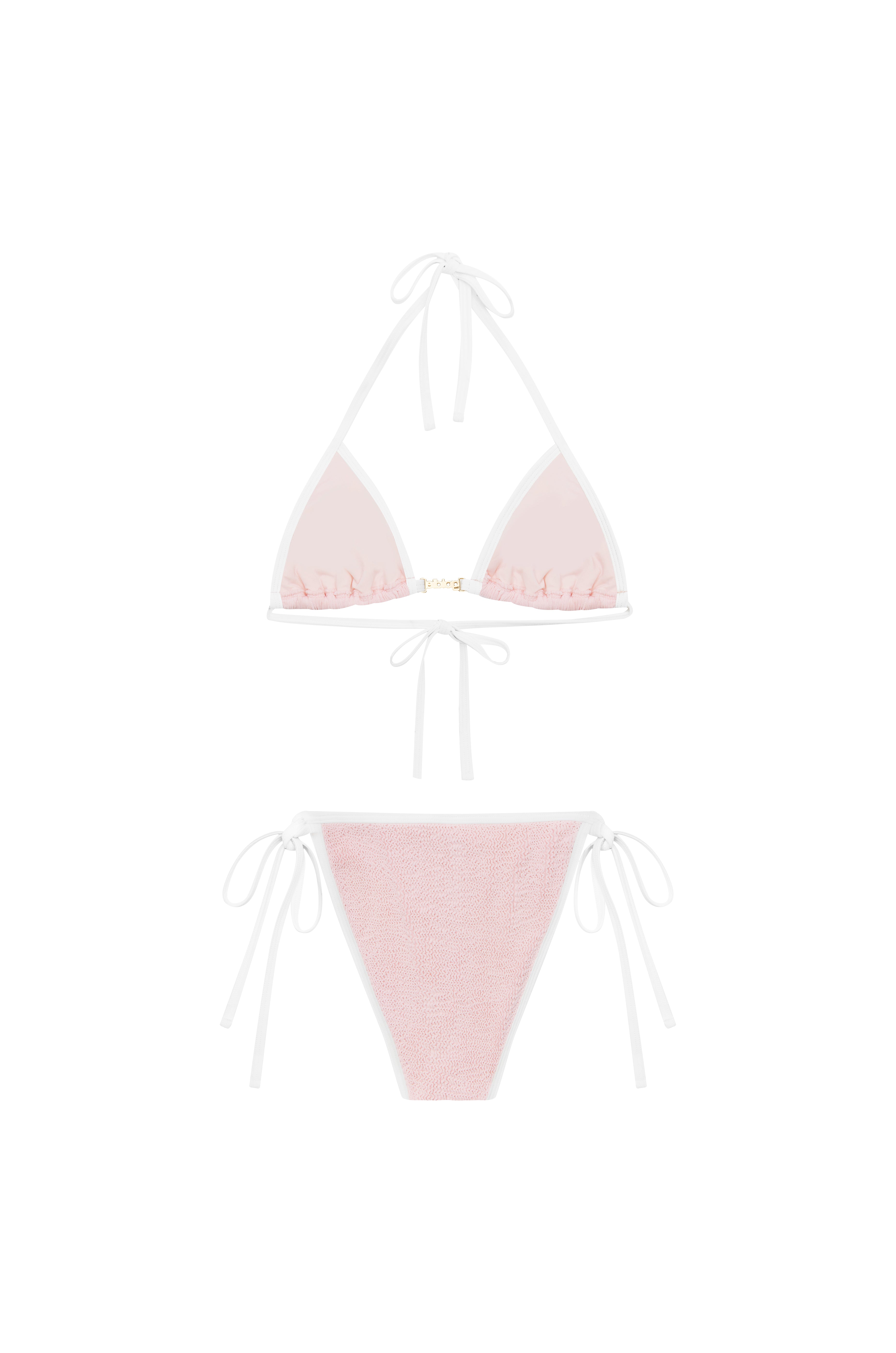 ELLERY BIKINI - BLUSH/WHITE (WOMENS)