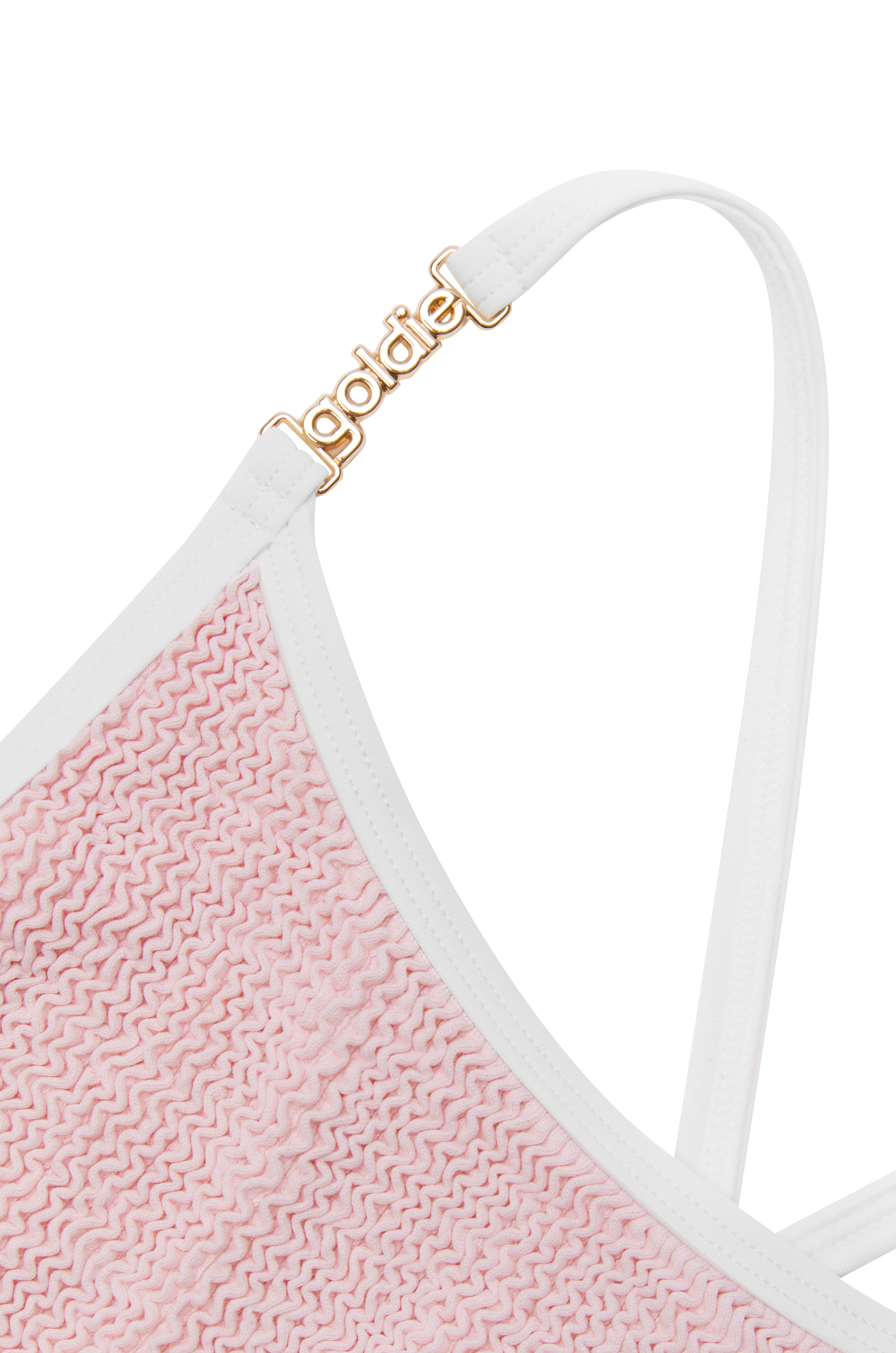 ISLA ONE PIECE - BLUSH/WHITE (KIDS)