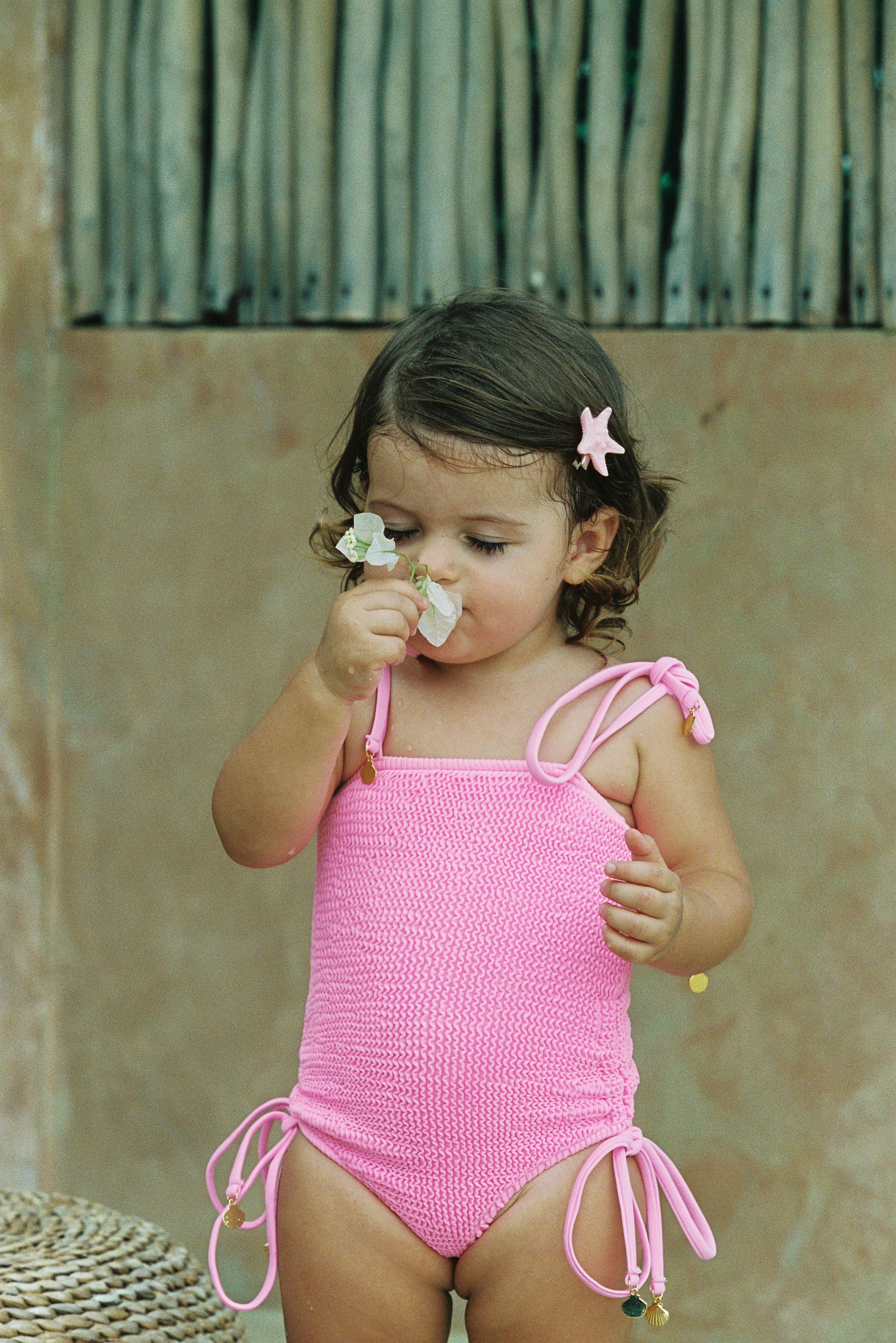 BONDI ONE PIECE - HOT PINK - <B> SPF 50+ </B>