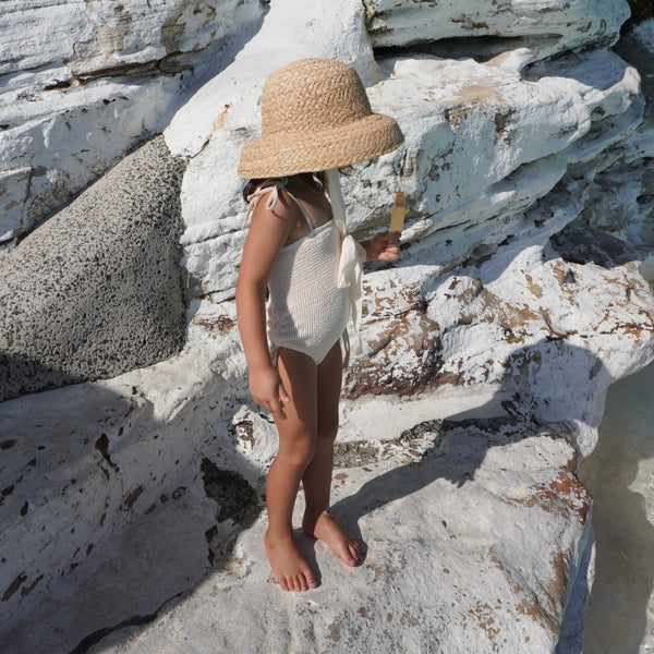 BONDI ONE PIECE - CREAM  -<B> SPF 50+ - RUNS SMALL</B>