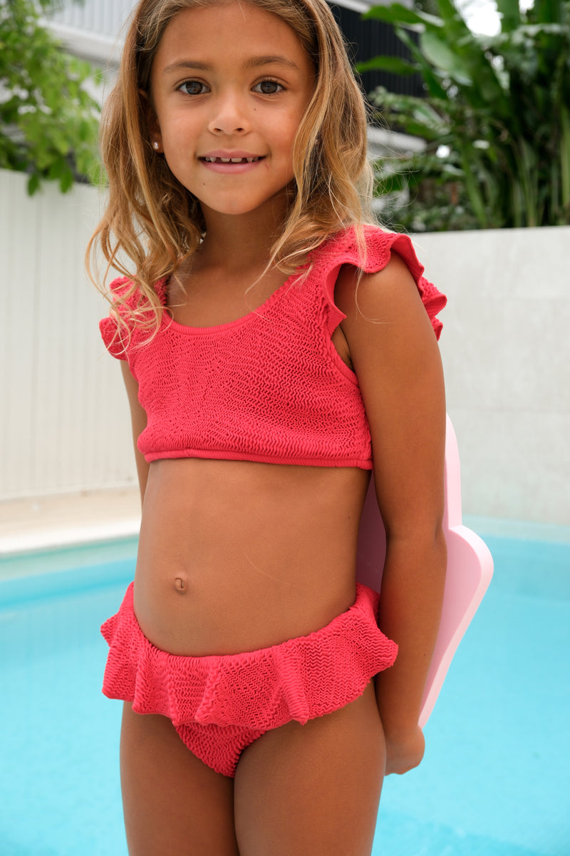 COCO BIKINI - RED - <b> NEW COLOUR - SPF 50+ </B>