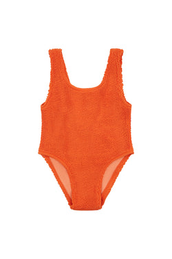 MIMI ONE PIECE - TANGERINE - <B> runs small</B>