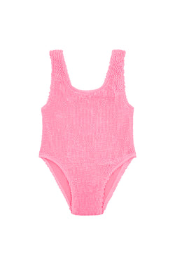 MIMI ONE PIECE - HOT PINK - <B> RUNS SMALL</B>
