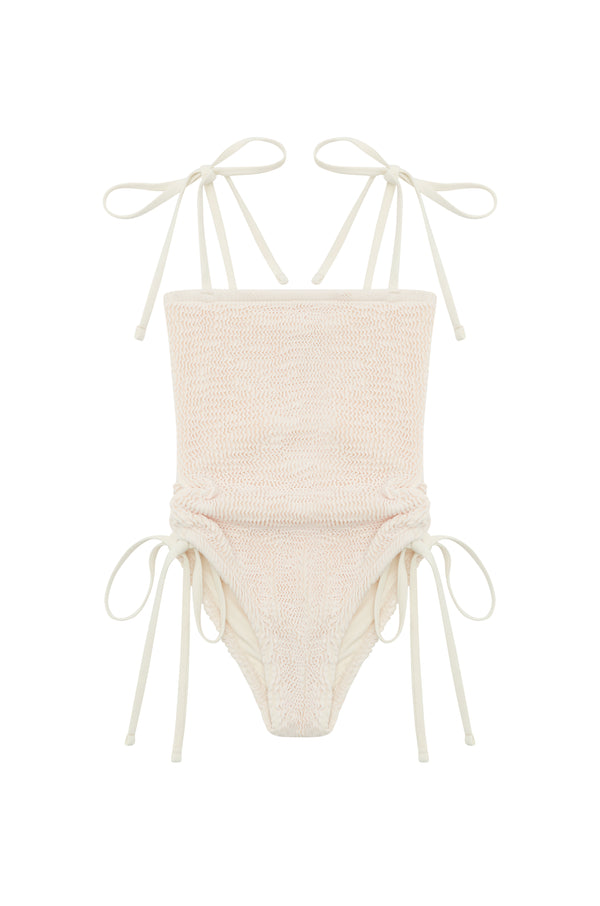 BONDI ONE PIECE - CREAM  -<B> SPF 50+ - RUNS SMALL</B>