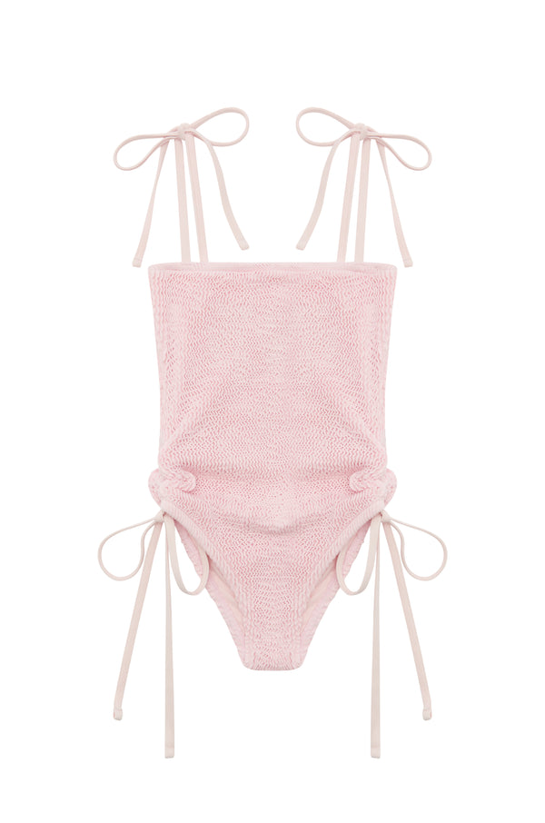 BONDI ONE PIECE - BLUSH -<B> SPF 50+ - RUNS SMALL</B>