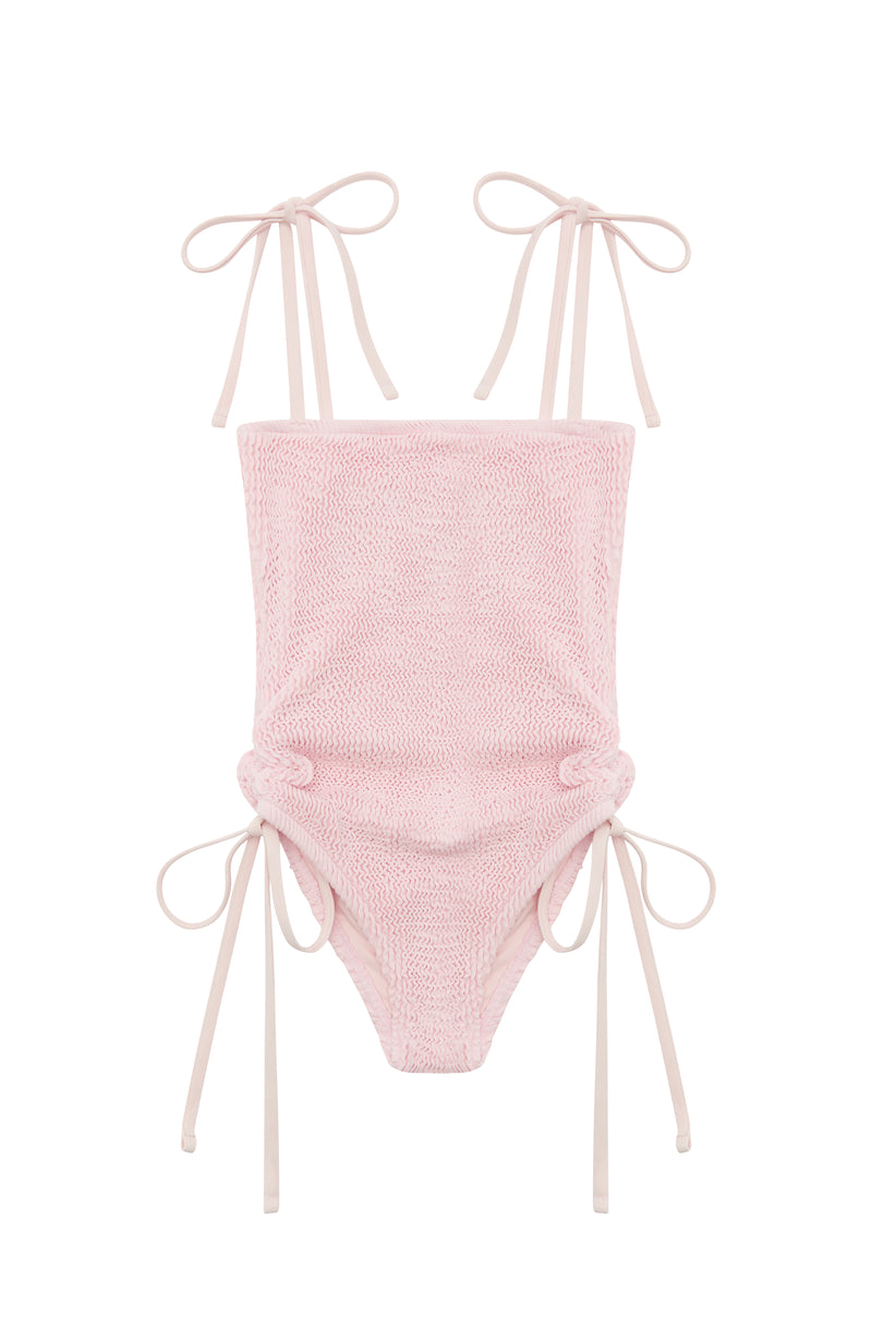 BONDI ONE PIECE - BLUSH -<B> SPF 50+ - RUNS SMALL</B>