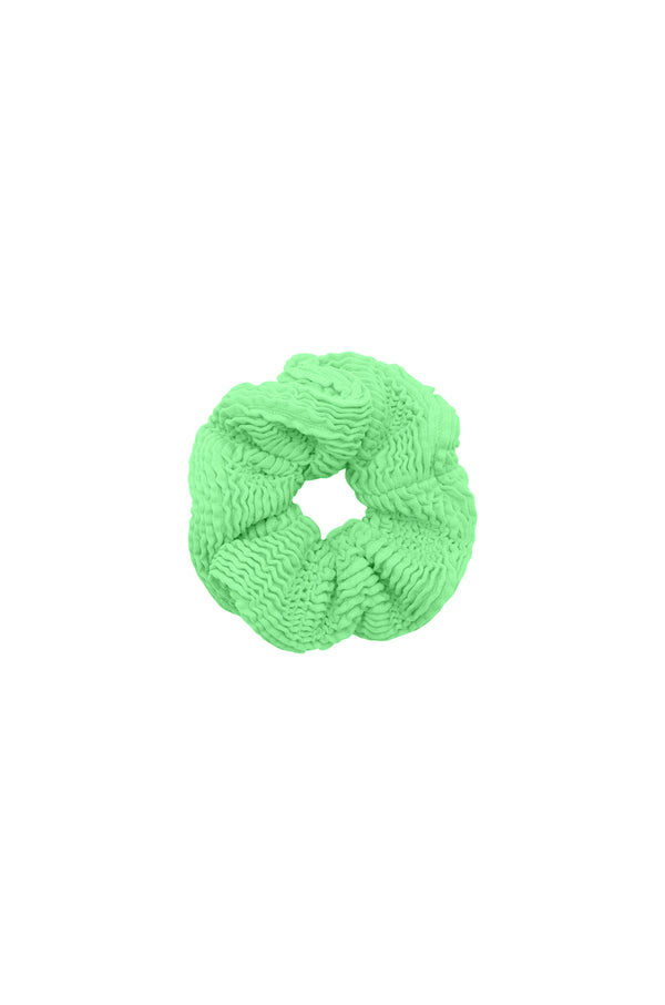 LOTTIE SCRUNCHIE - LIME GREEN
