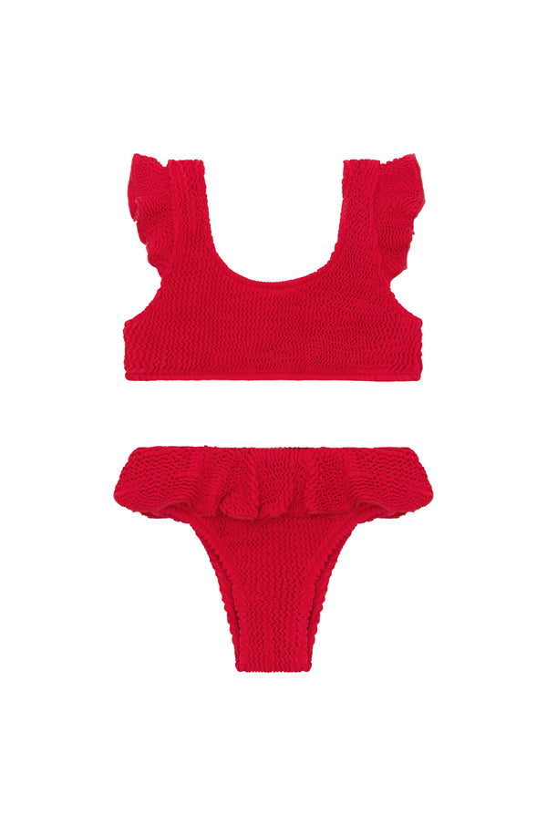 COCO BIKINI - RED - <b> NEW COLOUR - SPF 50+ </B>