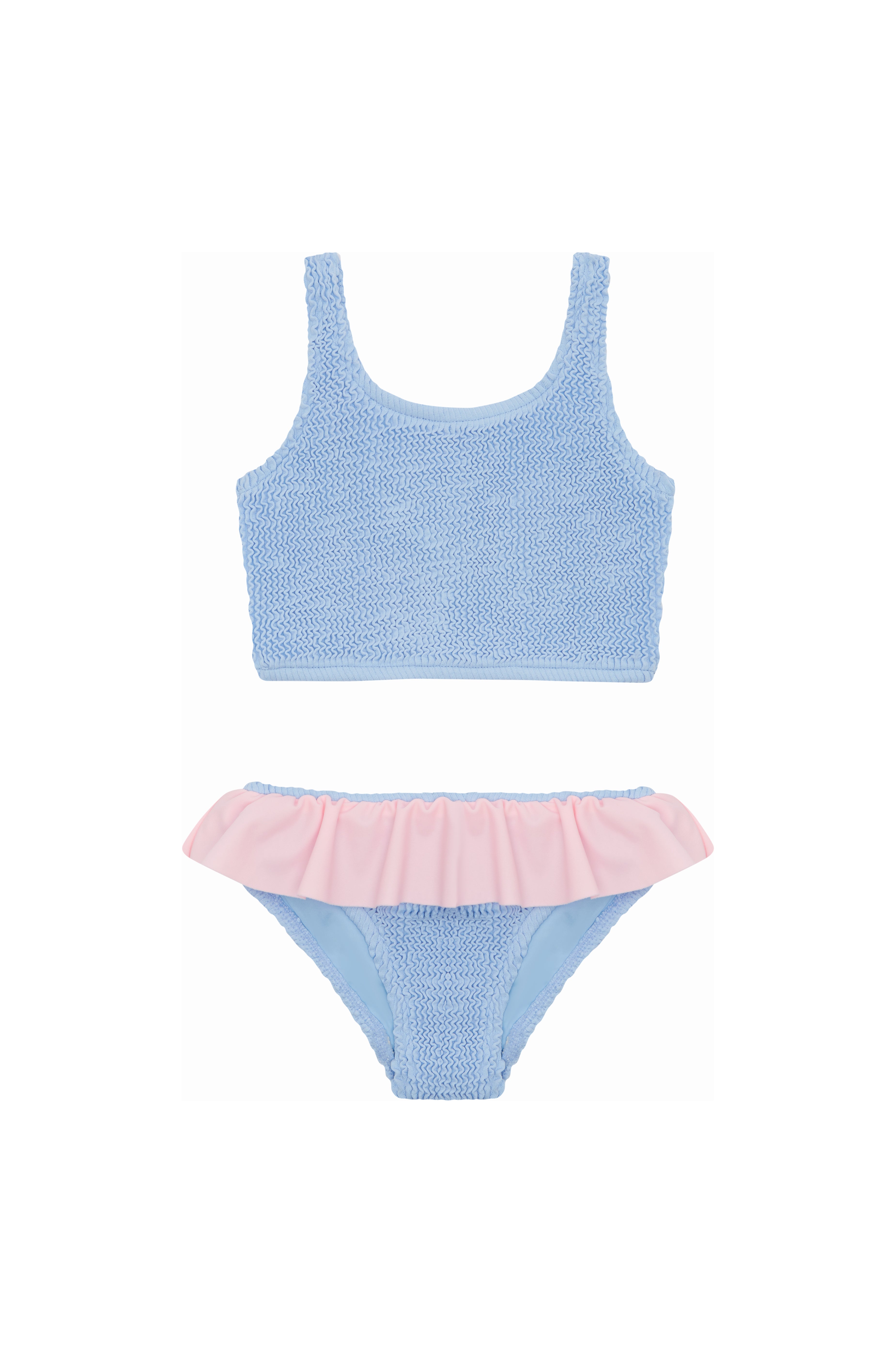 ELLIE TANK BIKINI - BLUE / PINK - <b>SPF 50+</B>