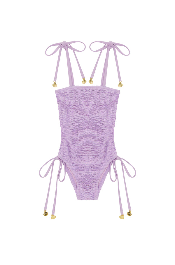 <B> NEW! </B>- BONDI ONE PIECE - LAVENDER - <B> SPF 50+ </B>