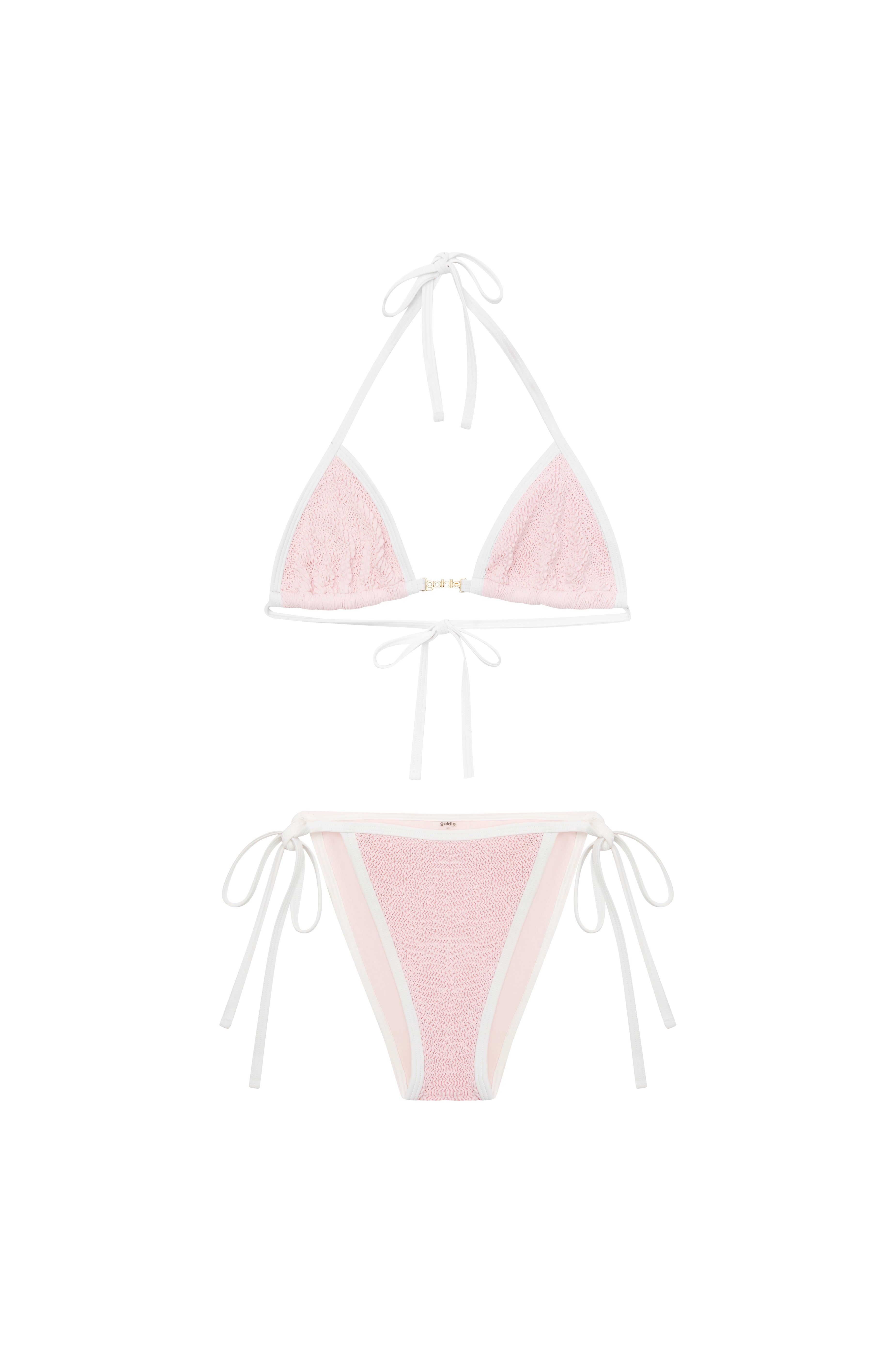 ELLERY BIKINI - BLUSH/WHITE (WOMENS)